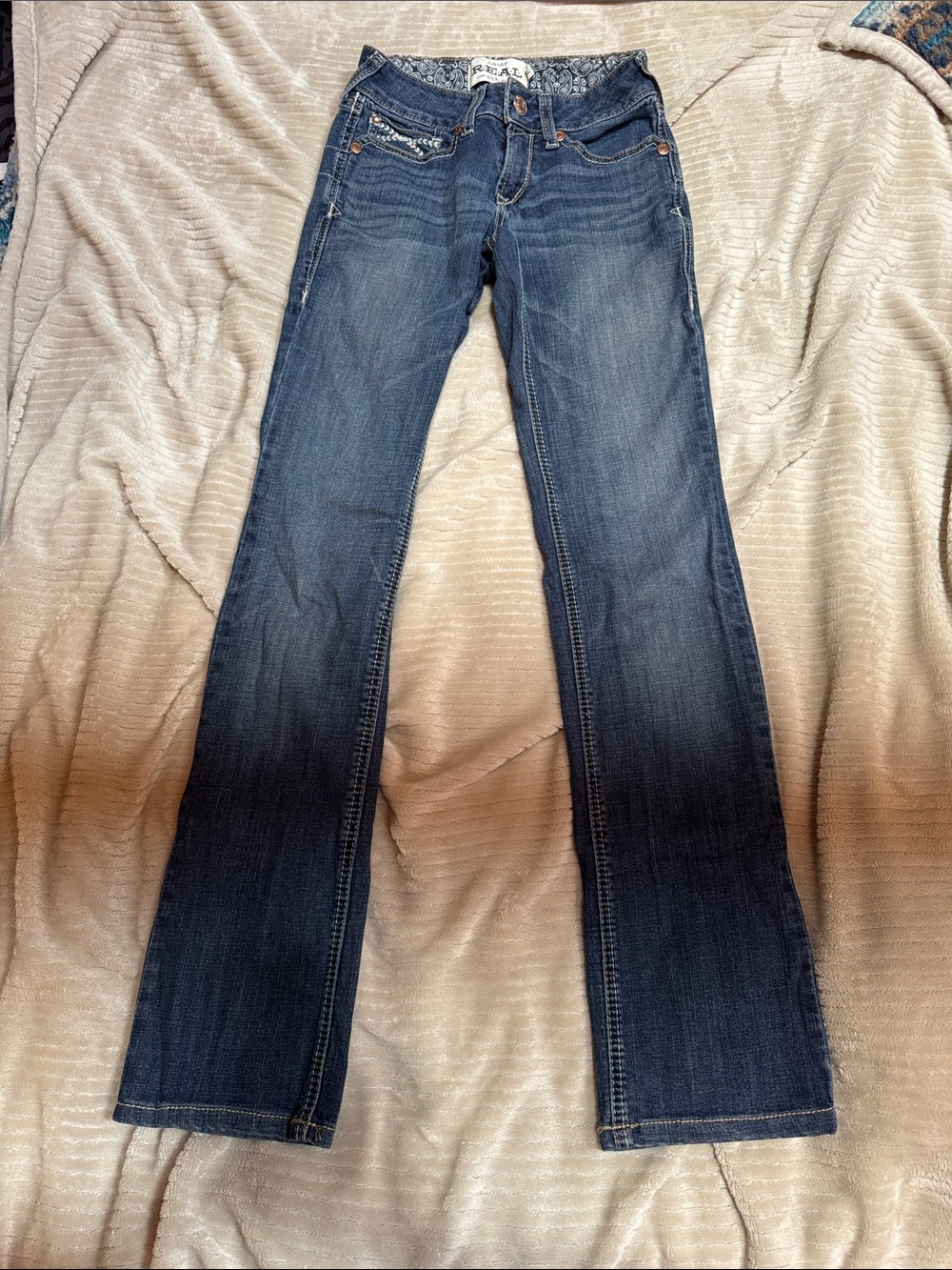 Ariat Women's jeans mid-rise straight 26XL